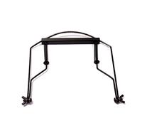 Alnicov Soporte para cuello de armónica con 10 agujeros, marco de metal, color negro