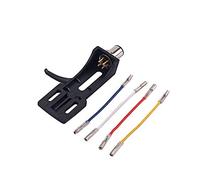 Alnicov Soporte para tocadiscos, carcasa universal Phono con 4 cables de plomo para varios LP Phono