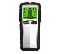 Alnicov Stud Finder Escáner de Pared 5 en 1 Detector de Pernos electrónico Detector Detector de Pared Sensor Centro de búsqueda con Pantalla LCD para Madera Cable de CA Detección de Pernos de Metal