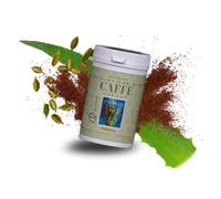 Aloe Center Café con Aloe y Cardamomo - Arábica 100% - Con extracto de Aloe Arborescens, 54 g para 25 tazas - Café natural gourmet para cafetera moka clásica, calidad prémium