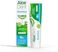 Aloe Dent - Sensitive Aloe Vera Gel Toothpaste - Fluoride Free - Prevenir la placa, Supports Sensitive Gums & Freshens Breath - Vegano, Cruelty & SLS Free - 100 ml - 3 Pack