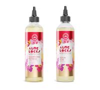 ALOÉ LOCKS | Champú Refresh con Hibisco 250 ml + Sérum de Tratamiento con Hibisco 250 ml | Locks, Trenzas y Peinados Protectores | Limpieza, Hidratación Duradera, Reparación y Crecimiento