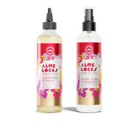 ALOÉ LOCKS | Pack de Limpieza e Hidratación con Hibisco | Champú Refresh 250 ml + Bruma Ultra-Hidratante 250 ml | Locks, Trenzas y Peinados Protectores | Limpieza Suave y Cuidado del Cuero Cabelludo
