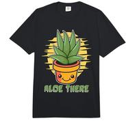 Aloe There Plantas Suculentas Jardinería Planta Señora Suculenta Comfort Colors Adult Heavyweight T-Shirt