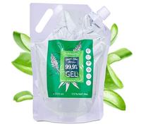 Aloe Vera Gel Hoja Fresca, 100% Puro y Natural, Crema Hidratante Corporal y Facial, After Sun, After Shave, Serum Pelo, Cultivo Ecológico Español, Envase BIO-REFILL, 100% Natural, 1000 ml