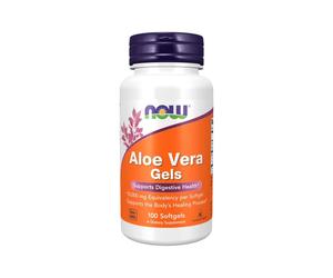 Aloe Vera Geles 10000mg 100 Cápsulas Now Foods