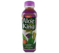 Aloe Vera King Bebida uva 20 unidades (20 x 500 ml) incluye 5 € desechables.