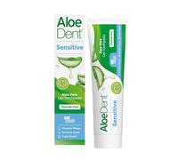 Aloe Dent Optima - Pasta de dientes sensible sin flúor con Aloe Vera, 100ml, 1 unidad