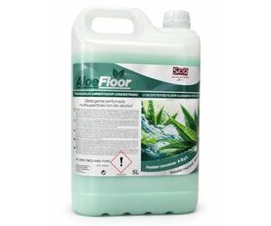 Aloefloor Fregasuelos Efecto Ambientador 1x5L | Limpiador de Suelos Concentrado con Bioalcohol | pH Neutro - Aroma Fresco Duradero | Todo Tipo de Superficies - Secado Rápido sin Aclarado