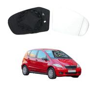 ALOEU Cristal de Espejo Retrovisor para Mercedes Benz W169 W245 2004-2008 A1698102121 A1698102221, Cristal de Retrovisor Exterior Calefacción Impermeable,left-1pcs