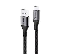 ALOGIC B086DXZ8K3- Cable Super Ultra USB 2.0 USB-C a USB A - 3A / 480 Mbps - Gri