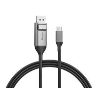 ALOGIC - Cable de 1 m (macho) a DP (macho) - 4K a 60 Hz