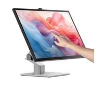 ALOGIC Clarity Fold Touch - Monitor 4K UHD de 32 pulgadas con entrega de energía de 65 W, cámara web, pantalla táctil y soporte plegable