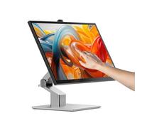 ALOGIC Clarity Fold Touch - Monitor 4K UHD de 27 pulgadas con entrega de energía de 65 W, cámara web, pantalla táctil y soporte plegable