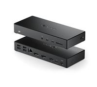 ALOGIC MA3-Triple Screen Connection Dock, USB-C Dock con 100W PD, 2xDisplayPort, HDMI, 2xUSB-C 3.1 Gen 2, 2xUSB-A 3.1 Gen1, 2xUSB-A 2.0, Audio Jack, Ethernet, Lector de Tarjetas SD.