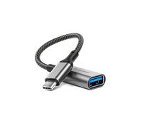 ALOGIC Super Ultra USB 3.1 - Adaptador USB-C a USB-A (15 cm), color gris