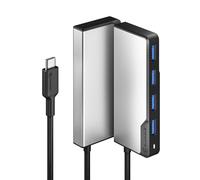 Alogic ucfuua-sgr hub de interfaz usb 3.2 gen 1 (3.1 gen 1) type-c 500