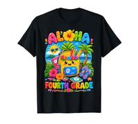 Aloha Fourth Grade Tropical Pineapple Back To School Girl Camiseta