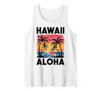 Aloha, Hawái, vacaciones en la isla de familiares y amigos Camiseta sin Mangas
