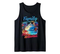 Aloha Hawaii Family Cruise 2026 Matching Family Cruise Trip Camiseta sin Mangas