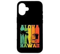 Aloha Hawaii, Palmas de Playa, Modo Vacay Activado, Vacaciones Hawaianas Carcasa para iPhone 16