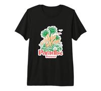 Aloha Hawaii Paradise Vacaciones de Verano en la Isla Tropical Camiseta Premium