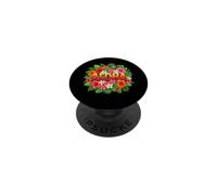 Aloha Hawaiian Flowers Tropical Island Paradise PopSockets PopGrip Adhesivo