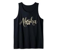 Aloha Hawaiian Hibiscus Flower Surfista Maui Kauai Hawaii Camiseta sin Mangas