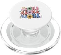 Aloha Hibiscus Flowers Hawaiian Beach tee Vacation PopSockets PopGrip para MagSafe