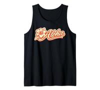 Aloha Hibiscus Hawaii, Estilo Retro, Surf, Isla Tropical de los 70 Camiseta sin Mangas