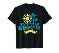 Aloha Kakahiaka Errybodeh Hawaii Morning Beach Palm Tree Camiseta