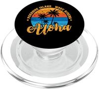 Aloha Paradise Island Wave Rides Surf PopSockets PopGrip para MagSafe