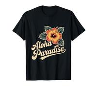 Aloha Paradise tropical de verano con temática hawaiana Camiseta