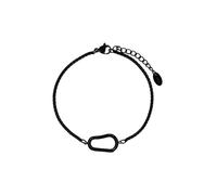 Aloha® Pulsera con mosquetón para montaña, escalada y senderismo. Idea de regalo. Para hombre y mujer. Ajustable. Acero, Talla única, Acero inoxidable, No es una piedra preciosa