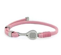 Aloha Pulsera Padel Idea regalo Hombre Mujer Niño Niña Cordón Ajustable Acero, TÚ, Acero inoxidable, No es una piedra preciosa