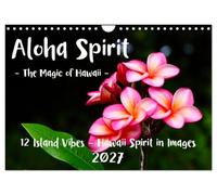 Aloha Spirit - The Magic of Hawaii (Wall Calendar 2027 DIN A4 landscape), CALVENDO 12 Month Wall Calendar: Sacred beauty from Hawaii's wild heart