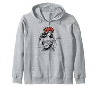 Aloha Ukelele Hula Haku Lei Hawaii Sudadera con Capucha