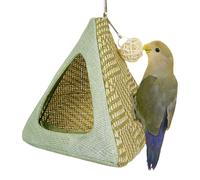Alojamiento para loros - Cuerda hecha a mano -Tienda de hamaca, jubilación ligera para guacamayos, ondas, conures, canarios | Los accesorios de jaula interior aireados ofrecen sombra, comodidad