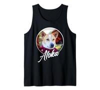 Aloka - El Paseo por la Paz Perro Monje Esparciendo Esperanza Camiseta sin Mangas
