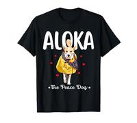 Aloka The Peace Dog - Walk for Peace Monks with Aloka Dog Camiseta