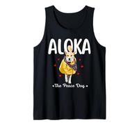 Aloka The Peace Dog - Walk for Peace Monks with Aloka Dog Camiseta sin Mangas