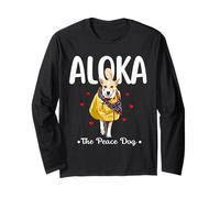 Aloka The Peace Dog - Walk for Peace Monks with Aloka Dog Manga Larga