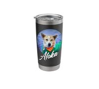 Aloka - The Walk for Peace Monk Dog Spreading Hope Vaso térmico de acero inoxidable de doble pared