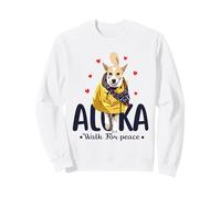 Aloka - Walk for Peace Monks with Aloka Dog Sudadera