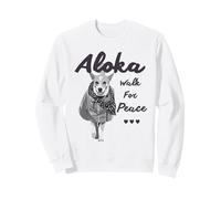 Aloka - Walk for Peace Monks with Aloka Dog Sudadera