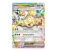 Alolan Exeggutor ex 133/191 - Tarjeta de Pokémon ultra rara | Cartas Pokémon raras | Pokémon EX | Chispas crecientes | Pokémon escarlata y violeta | Titan Cards autenticado
