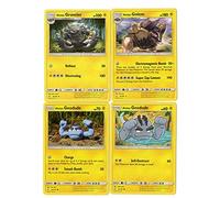 Alolan Golem 37/181 - Equipo - Raro - Juego de 4 cartas Pokemon Evolution - Alolan Graveler Alolan Geodude