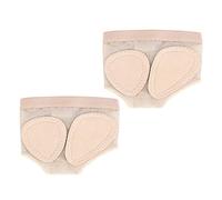 Alomejor 1 Par Danza Cubierta del Pie Patas De Baile Almohadilla Bellet Tangas para Pies Ropa Interior para Pies (S)