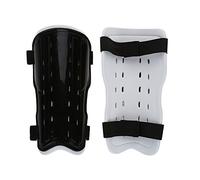 Alomejor 1 par de Shin Guard Kids Football Protector Child Soccer Shin Pad con Correa Ajustable, Equipo Protector de Rodilla(Black)