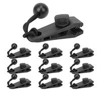 Alomejor 10 Piezas Clips de Lona para Carpa, toldos, Abrazadera de fijación con cordón elástico para Sujetadores de Carpa, Soporte de Clips